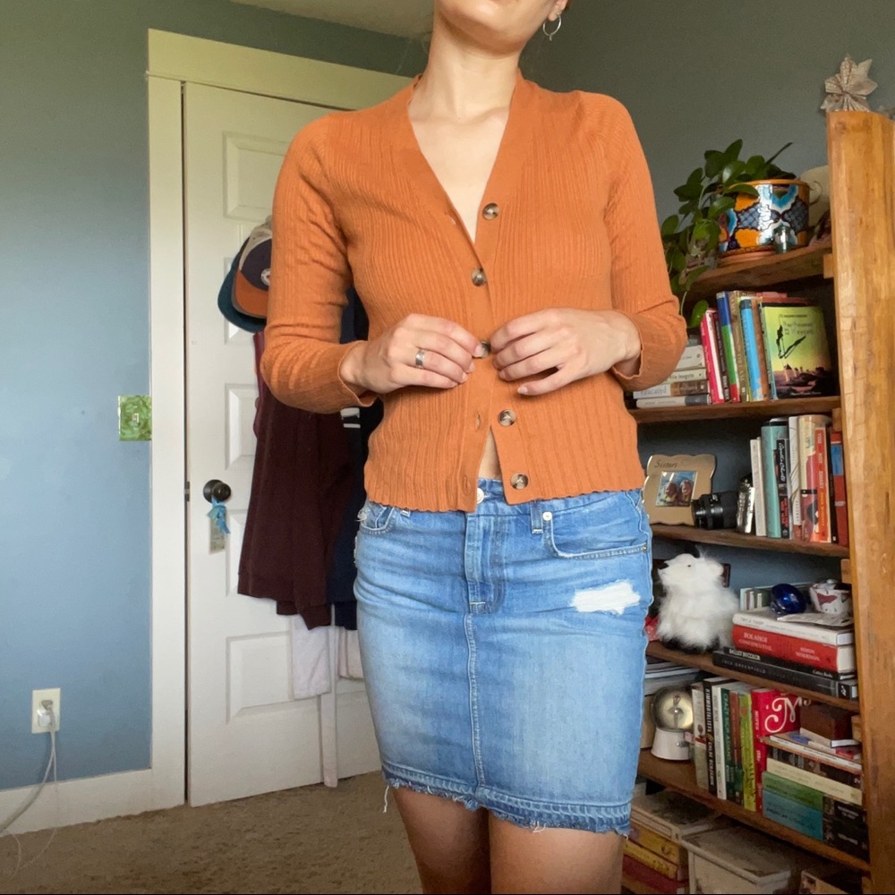 Madewell button up cardigan